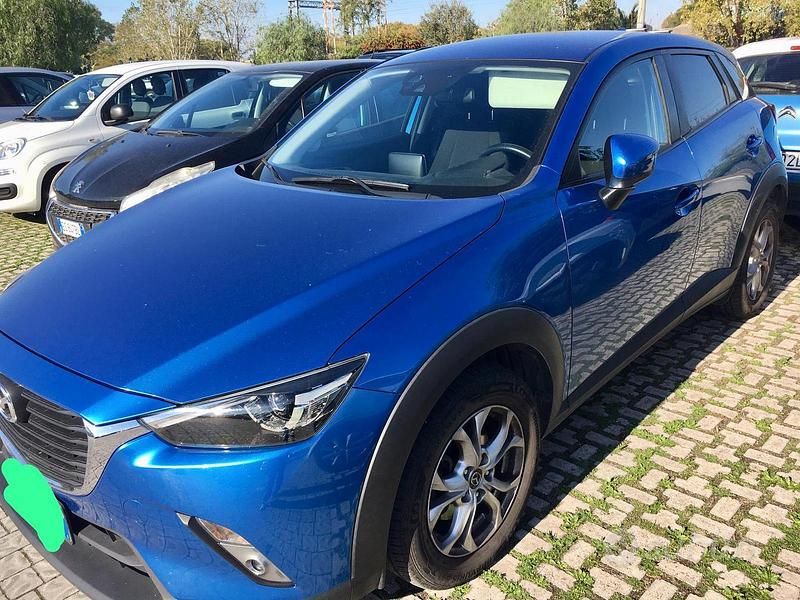 Usata Mazda CX-3 Evolve 105 CV (77 kW) 2016 Blu/azzurro SUV