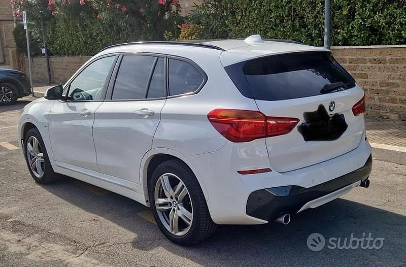 Usata BMW X1 M Sport 150 CV (110 kW) 2018 Bianco SUV