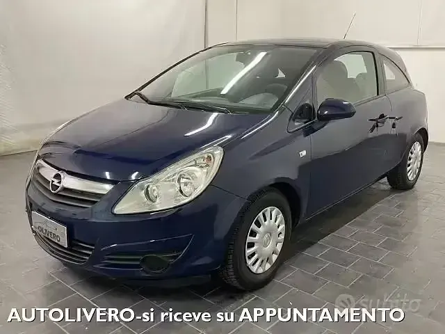Usata Opel Corsa Enjoy 80 CV (58 kW) 2009 Blu Utilitaria