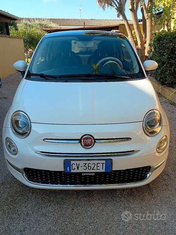 Bianco Usata 2024 Fiat 500 Dolcevita Due volumi | 10.500 € (Super prezzo) - Immagine 1/4