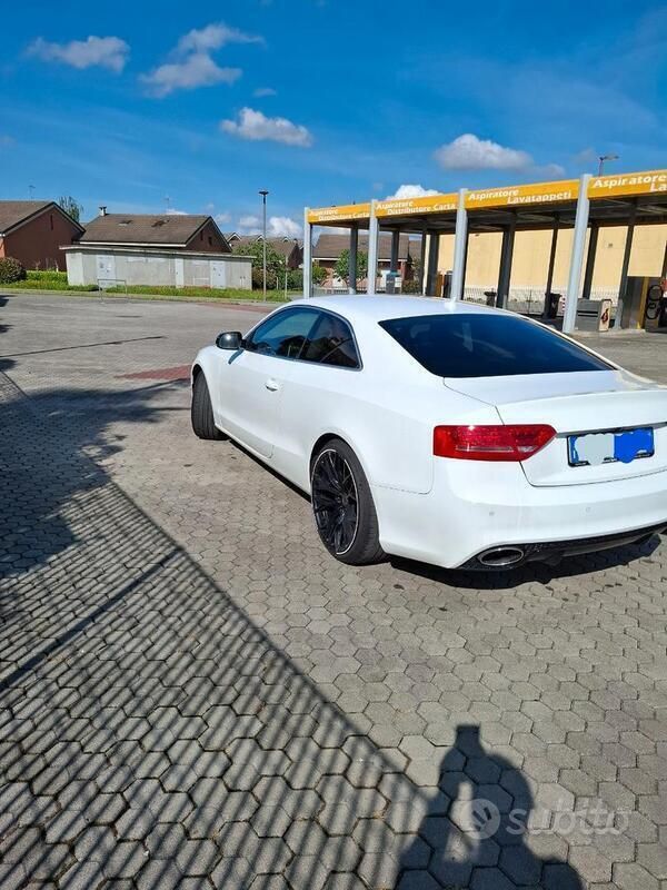 Usata Audi A5 2010 Bianco Coupé