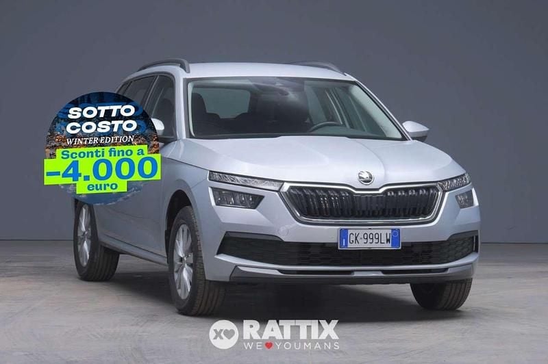 Argento brillante Usata 2022 Skoda Kamiq Ambition SUV | 12.781 € (Super prezzo) - Immagine 1/4