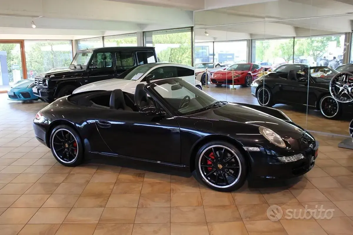 Usata Porsche 911 Carrera S Cabriolet 355 CV (261 kW) 2007 Nero Cabrio
