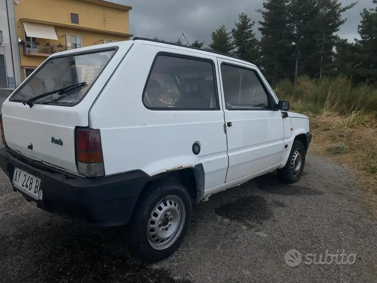 Usata Fiat Panda Young 39 CV (28 kW) 1998 Bianco Berlina