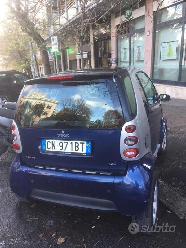 Usata Smart ForTwo Coupé 41 CV (30 kW) 2004 Blu/azzurro Utilitaria
