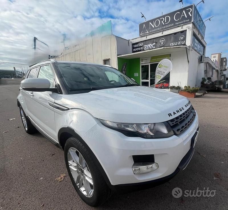 Usata Land Rover Range Rover evoque 150 CV (110 kW) 2013 Bianco SUV