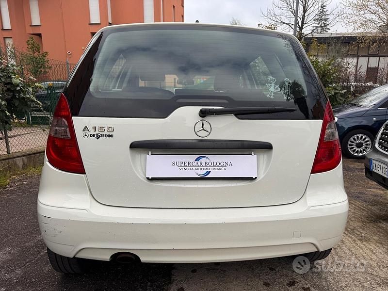 Usata Mercedes A160 Elegance 95 CV (69 kW) 2010 Bianco Berlina