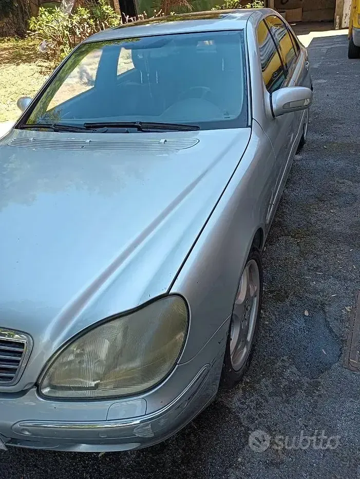 Usata Mercedes S400 2001 Grigio Berlina