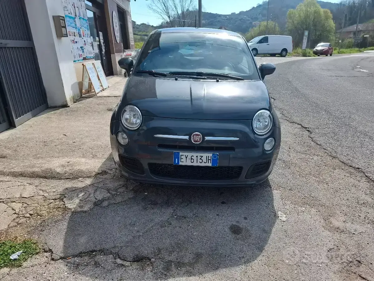 Usata Fiat 500 85 CV (62 kW) 2015 Grigio Berlina