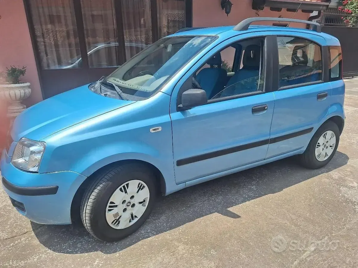 Usata Fiat Panda 60 CV (44 kW) 2004 Bluazzurro Utilitaria