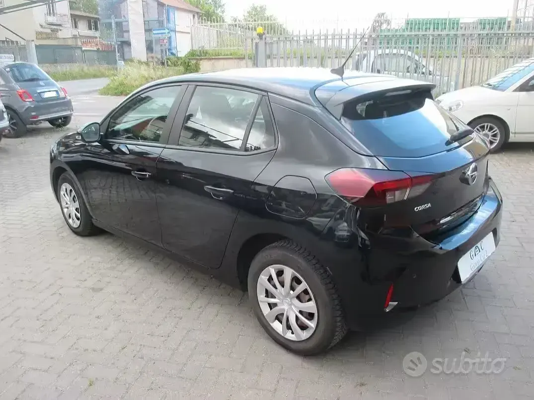 Usata Opel Corsa Edition 75 CV (55 kW) 2020 Nero Utilitaria