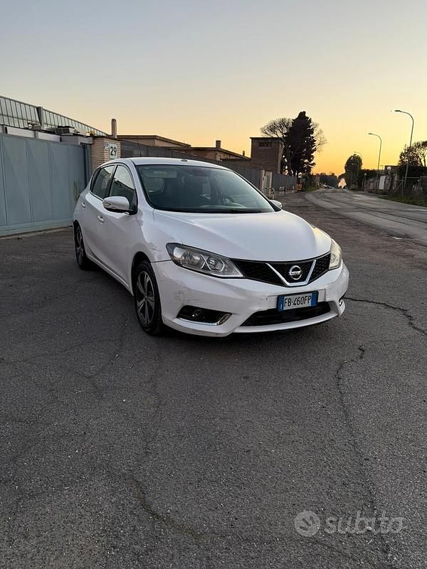 Usata Nissan Pulsar 110 CV (80 kW) 2015 Bianco Utilitaria