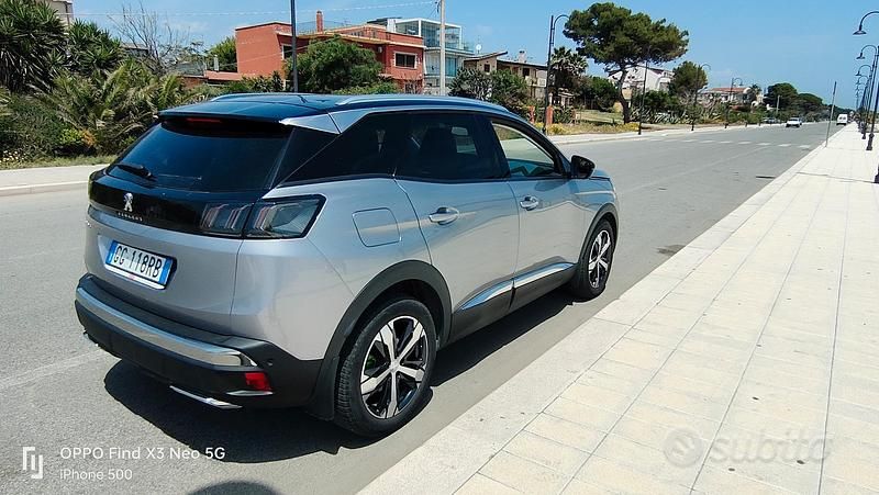 Usata Peugeot 3008 131 CV (96 kW) 2021 Grigio SUV