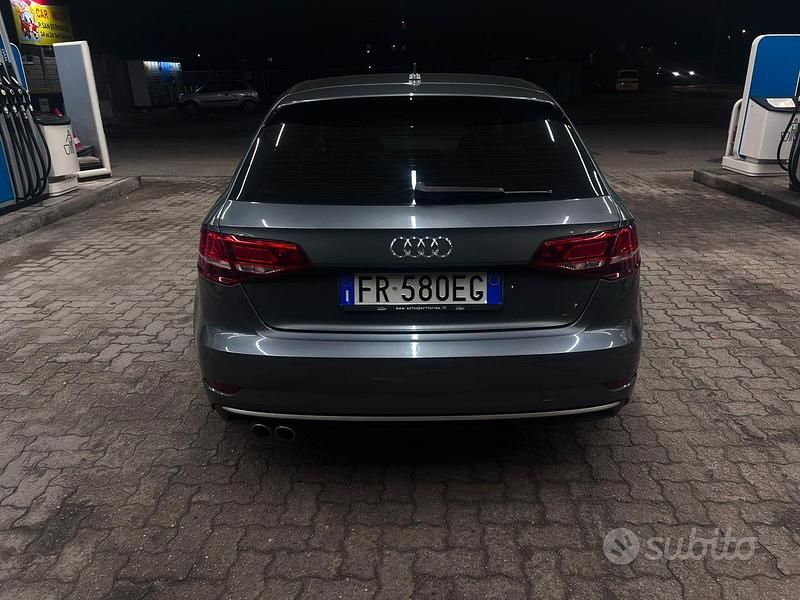 Usata Audi A3 Ambition 150 CV (110 kW) 2016 Grigio Berlina