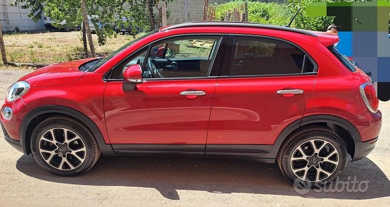 Usata Fiat 500X Cross Plus 120 CV (88 kW) 2015 Rosso SUV