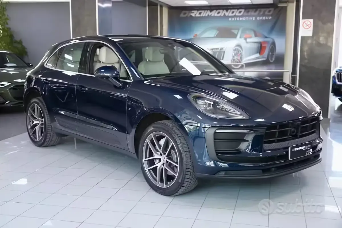 Usata Porsche Macan 265 CV (194 kW) 2022 Blu SUV