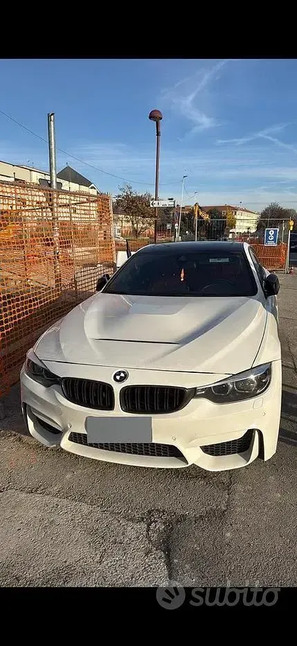 Usata BMW 430 M Sport 252 CV (185 kW) 2018 Bianco Coupé