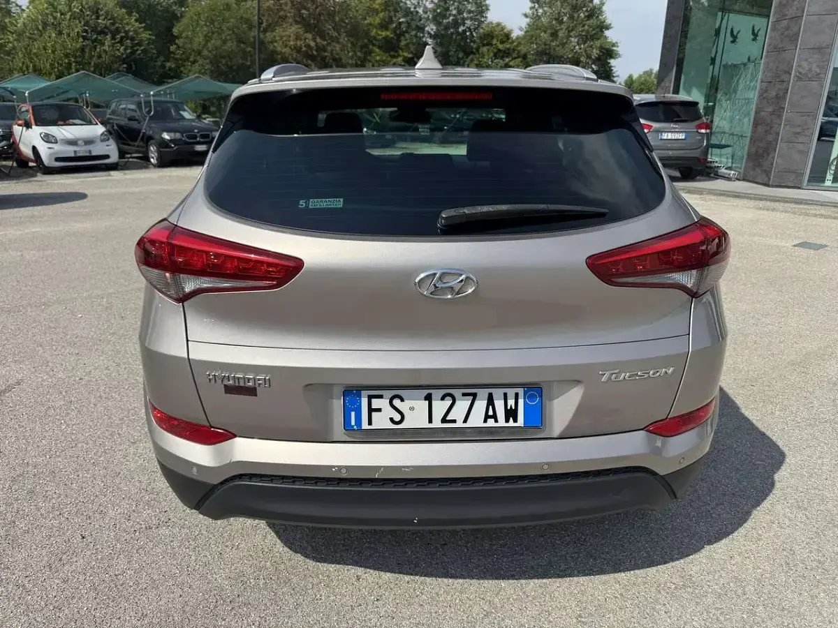 Usata Hyundai Tucson GO! 141 CV (103 kW) 2018 Grigio SUV