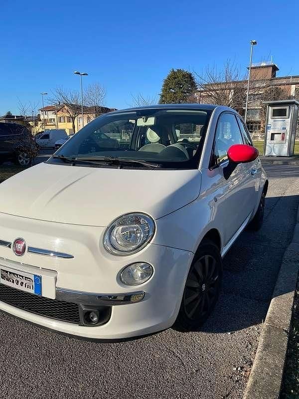 Usata Fiat 500 Lounge 95 CV (69 kW) 2013 Bianco Utilitaria