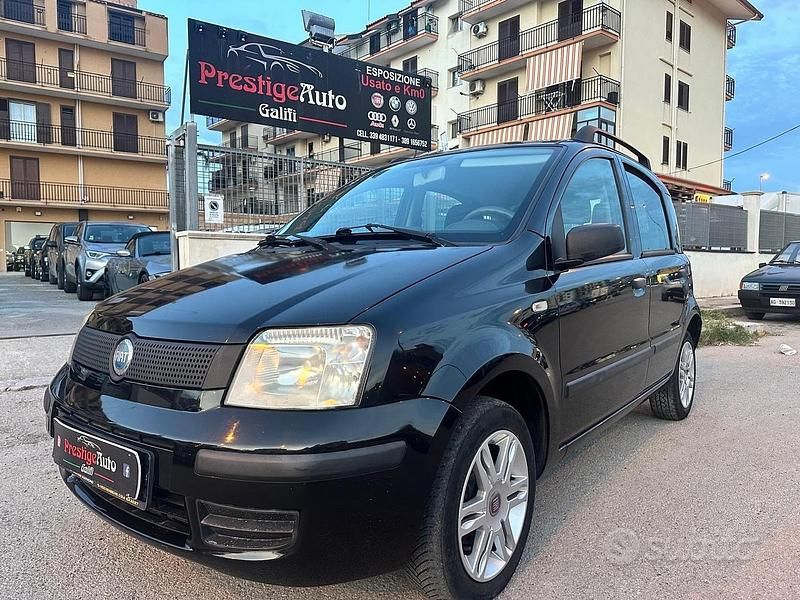 Usata Fiat Panda Dynamic 60 CV (44 kW) 2007 Nero Utilitaria