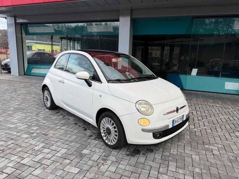 Usata Fiat 500 75 CV (55 kW) 2008 Bianco Berlina