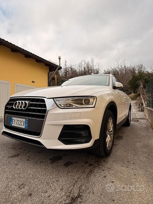Usata Audi Q3 Comfort 150 CV (110 kW) 2015 Bianco SUV