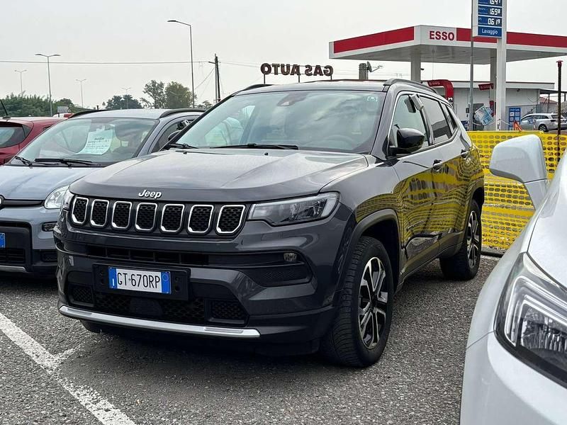 Grigio Usata 2024 Jeep Compass SUV | 26.500 € (Buon prezzo) - Immagine 1/4