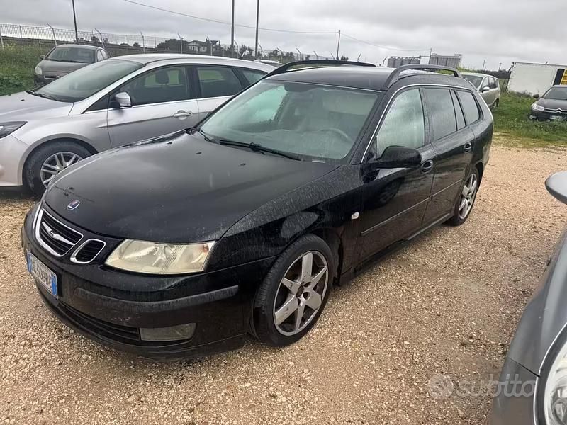 Begagnad Saab 9-3 Linear 150 HK (110 kW) 2007 Svart Kombi