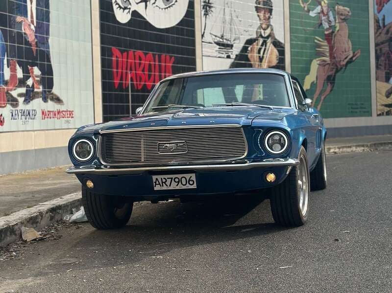 Usata Ford Mustang GT 200 CV (147 kW) 1968 Blu/azzurro Coupé