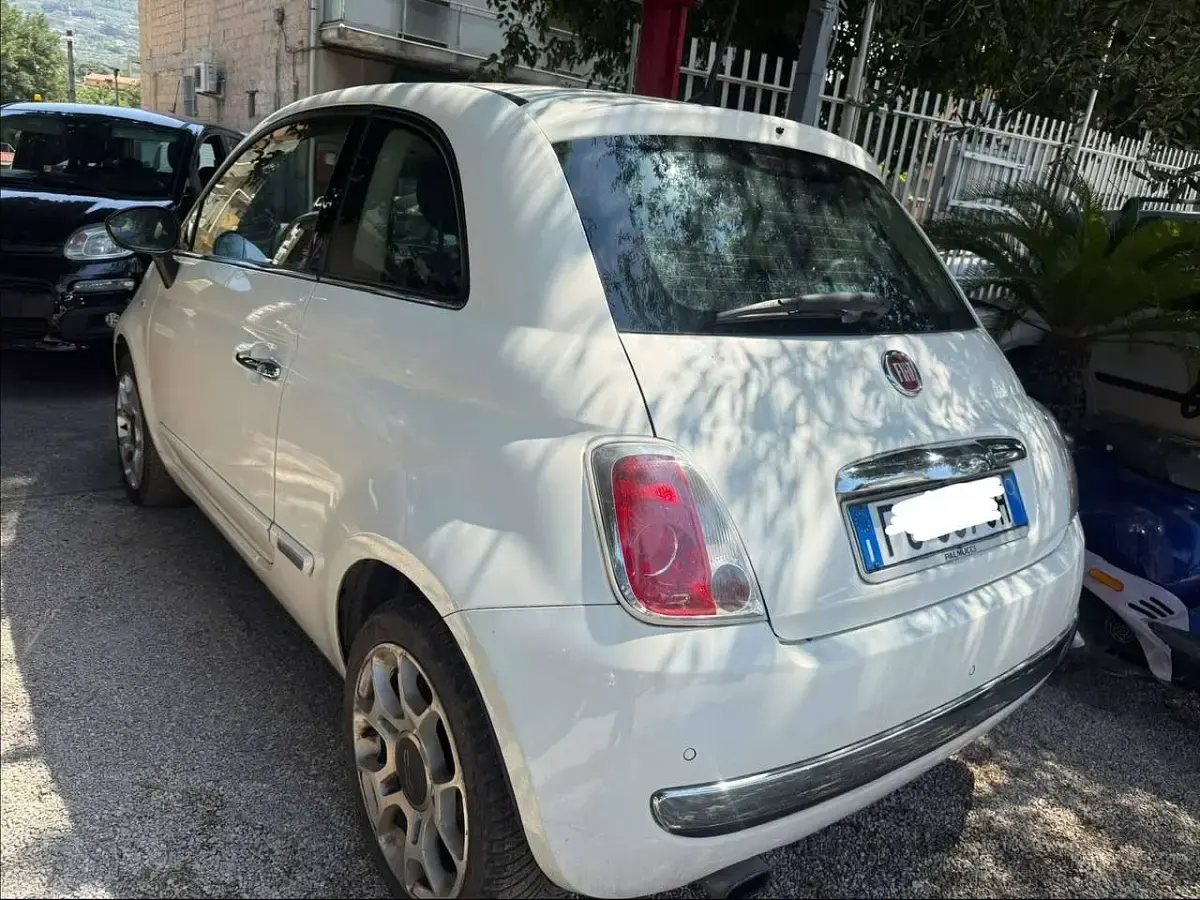 Usata Fiat 500 Lounge 69 CV (50 kW) 2015 Bianco Utilitaria