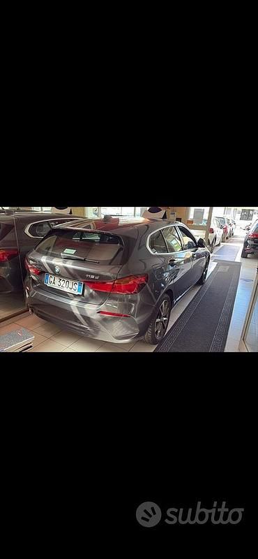 Usata BMW 116 Advantage 116 CV (85 kW) 2020 Grigio Utilitaria