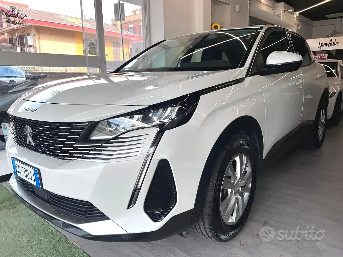 Usata Peugeot 3008 131 CV (96 kW) 2021 Bianco SUV