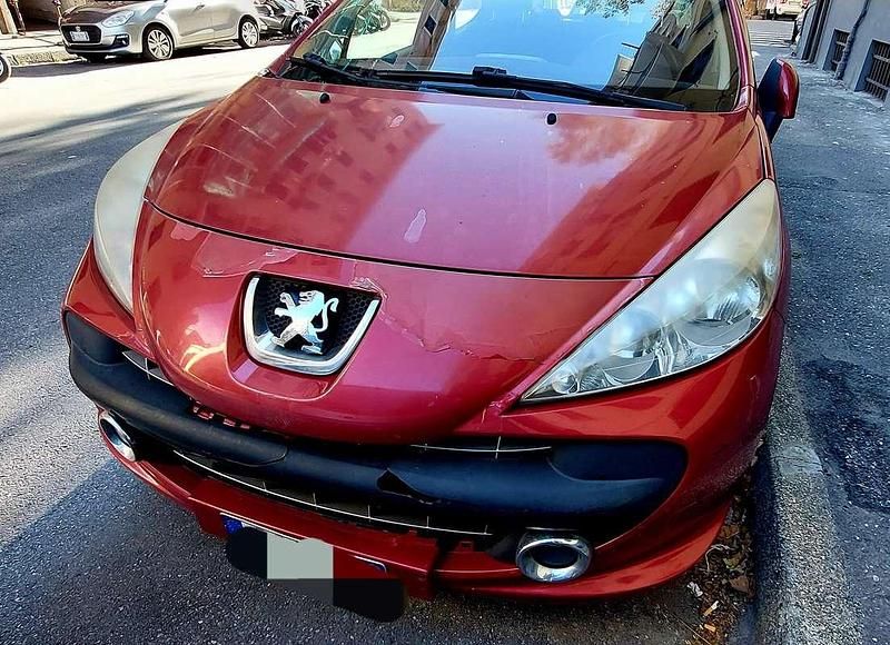 Usata Peugeot 207 95 CV (69 kW) 2008 Rosso Berlina