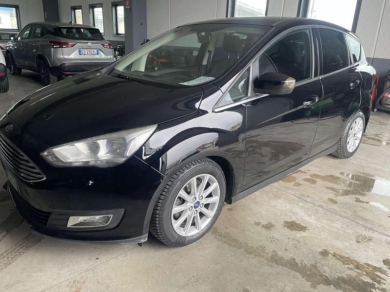 Usata Ford C-MAX Titanium S 120 CV (88 kW) 2017 Nero Monovolume