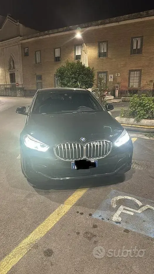 Usata BMW 118 Efficient Dynamics 150 CV (110 kW) 2021 Nero Berlina