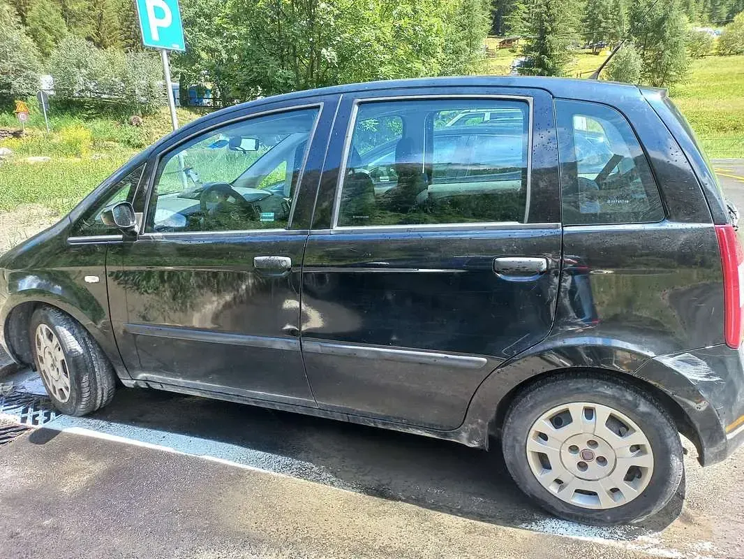 Usata Fiat Idea 77 CV (56 kW) 2009 Nero Monovolume