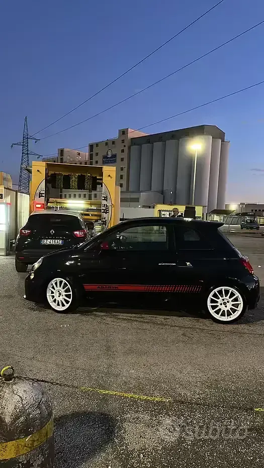 Usata Abarth 500 135 CV (99 kW) 2008 Nero Utilitaria