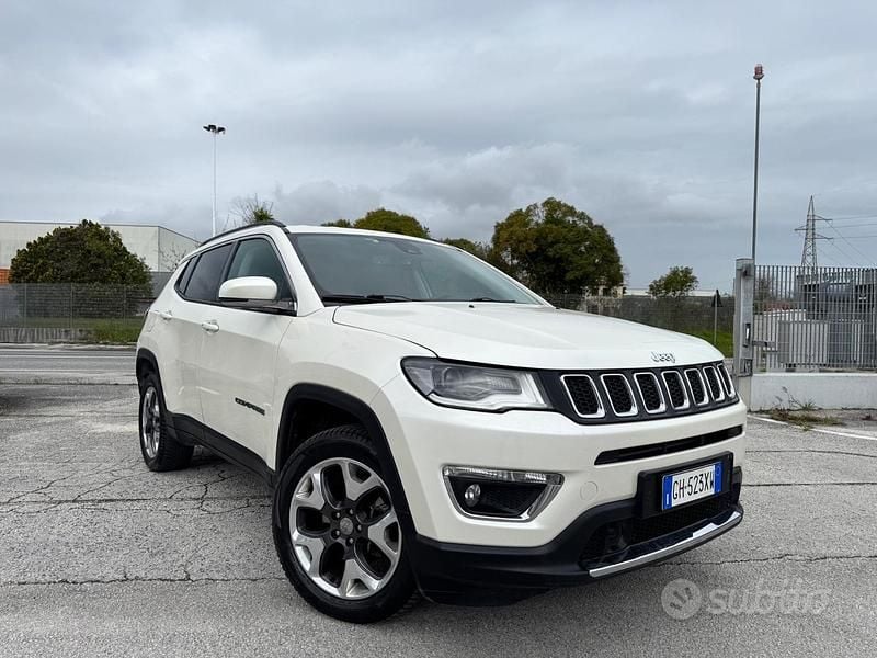 Usata Jeep Compass Limited 140 CV (102 kW) 2019 Bianco SUV