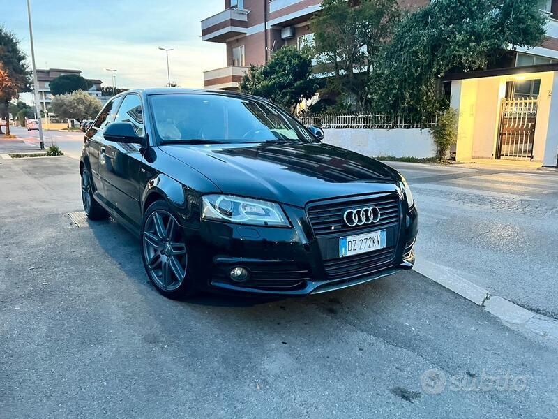 Nero Usata 2010 Audi A3 S-Line Tre volumi | 3500 € (Ottimo prezzo) - Immagine 1/4