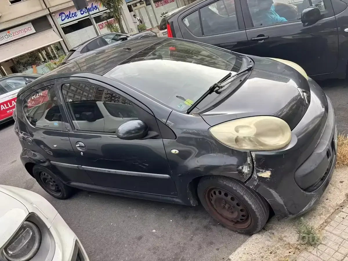 Usata Citroën C1 68 CV (50 kW) 2009 Nero Utilitaria