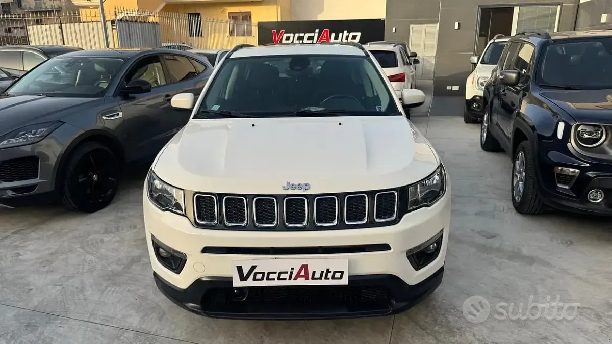 Usata Jeep Compass 120 CV (88 kW) 2018 Bianco SUV