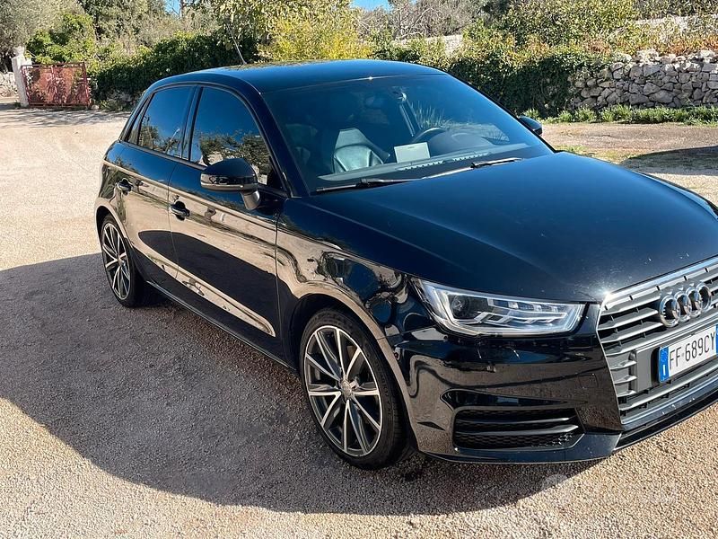 Usata Audi A1 116 CV (85 kW) 2016 Nero Utilitaria