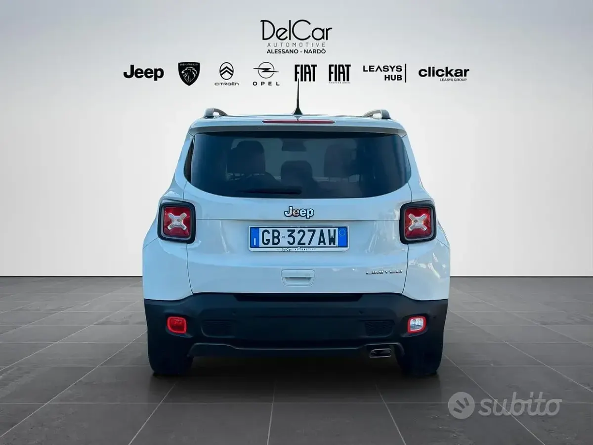 Usata Jeep Renegade Limited 150 CV (110 kW) 2020 Bianco SUV