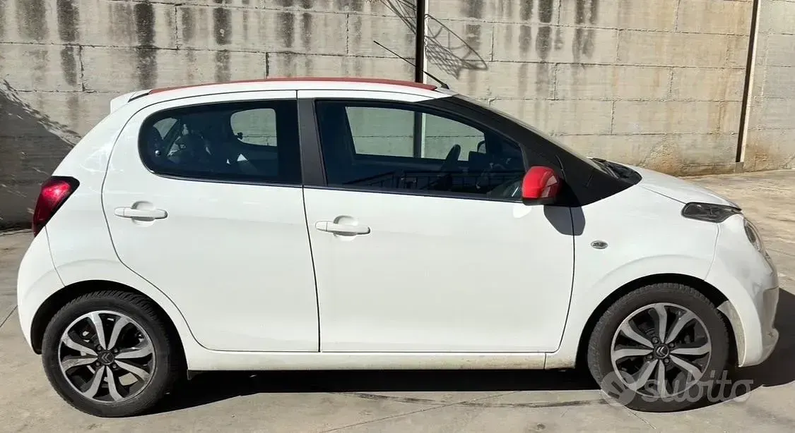 Usata Citroën C1 69 CV (50 kW) 2017 Bianco Utilitaria