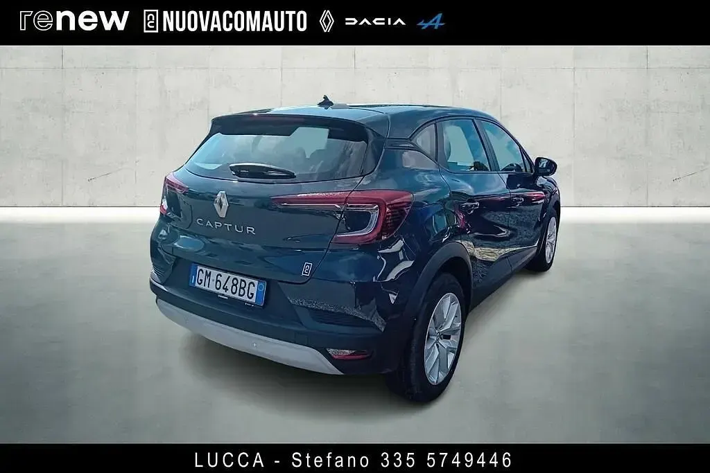 Usata Renault Captur Zen 101 CV (74 kW) 2023 Blu SUV
