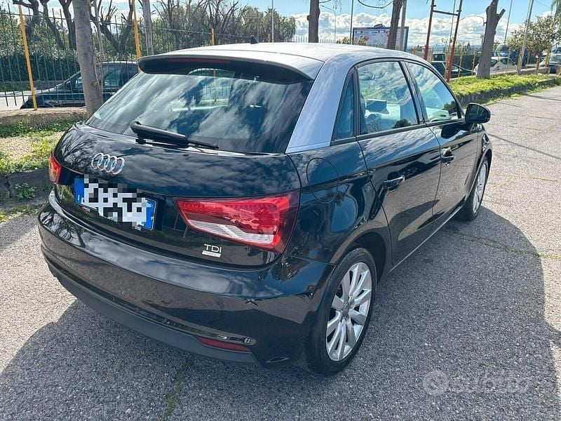 Usata Audi A1 90 CV (66 kW) 2016 Nero Utilitaria