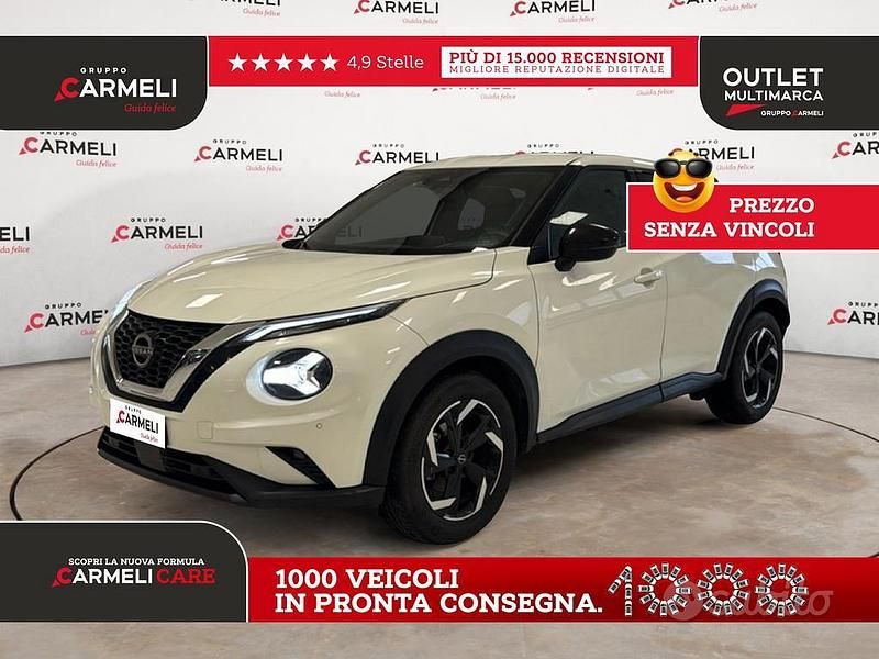 Usata Nissan Juke N-Connecta 114 CV (83 kW) 2023 White pearl brilliant SUV