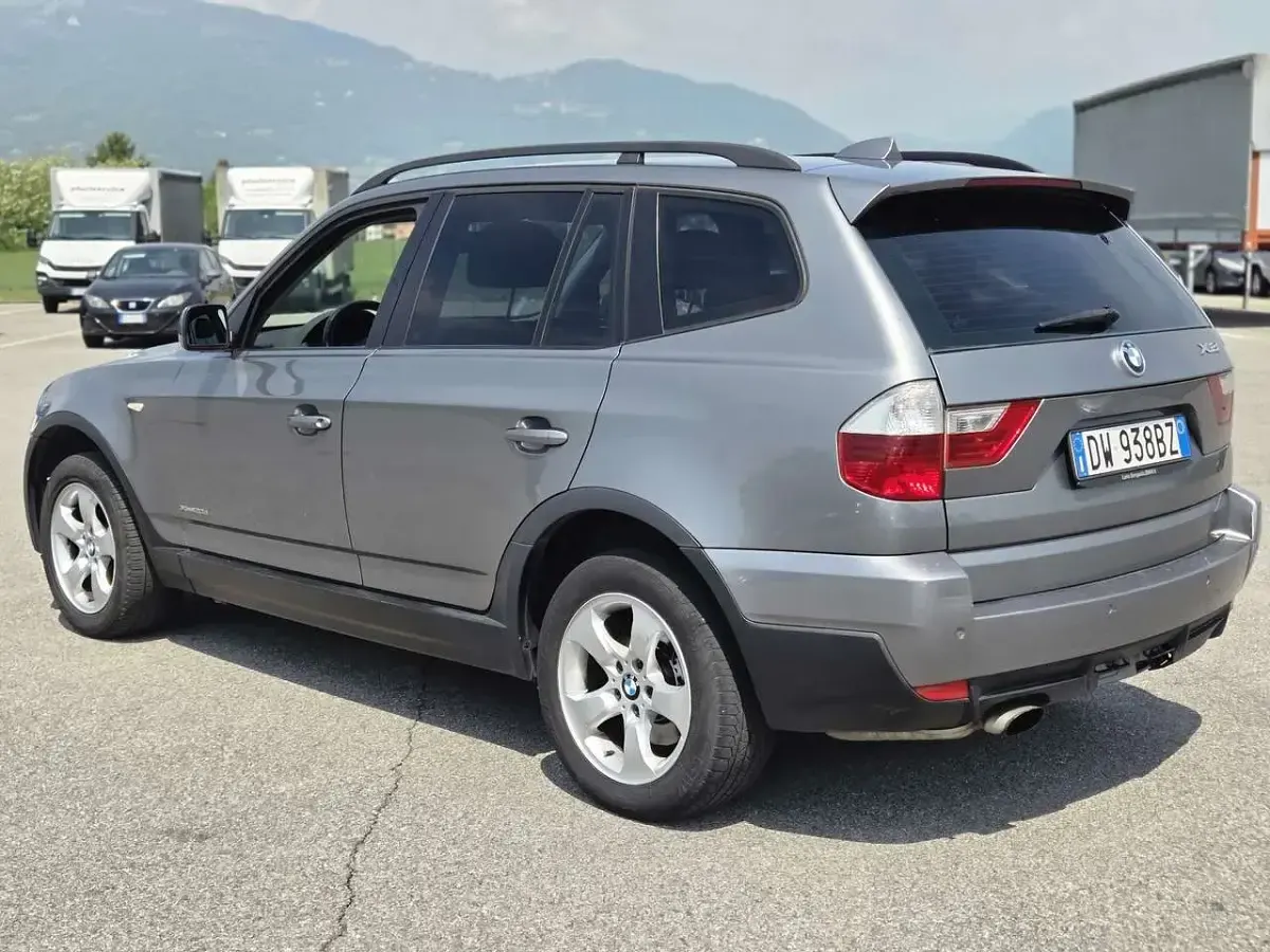 Usata BMW X3 Sport Line 177 CV (130 kW) 2009 Grigio SUV