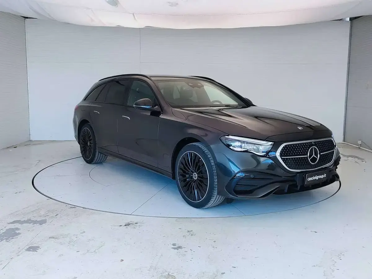 Nuova Mercedes E220 AMG Line Premium 197 CV (144 kW) 2026 Grigio grafite Station wagon