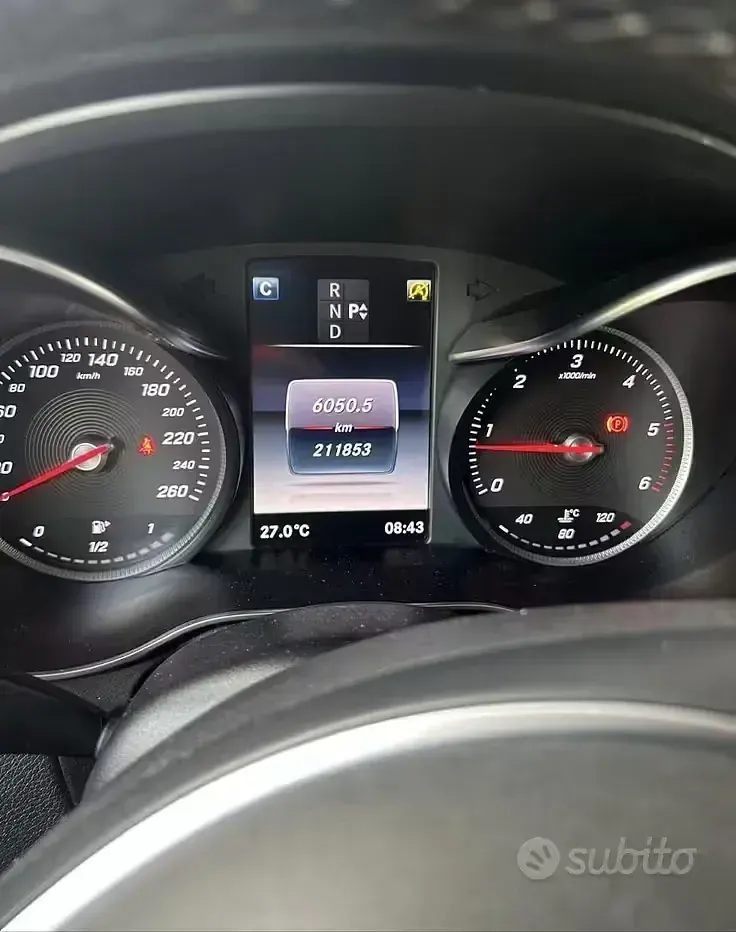 Usata Mercedes C220 170 CV (125 kW) 2016 Bianco Station wagon